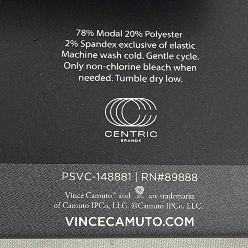 Vince Camuto Men's Crew Dress Socks 3 Pair Black Shoe Size 6-12 Business Formal